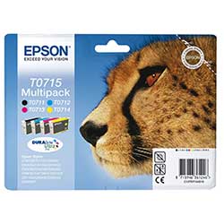 De Epson T0715 voordeelset goedkoop online kopen